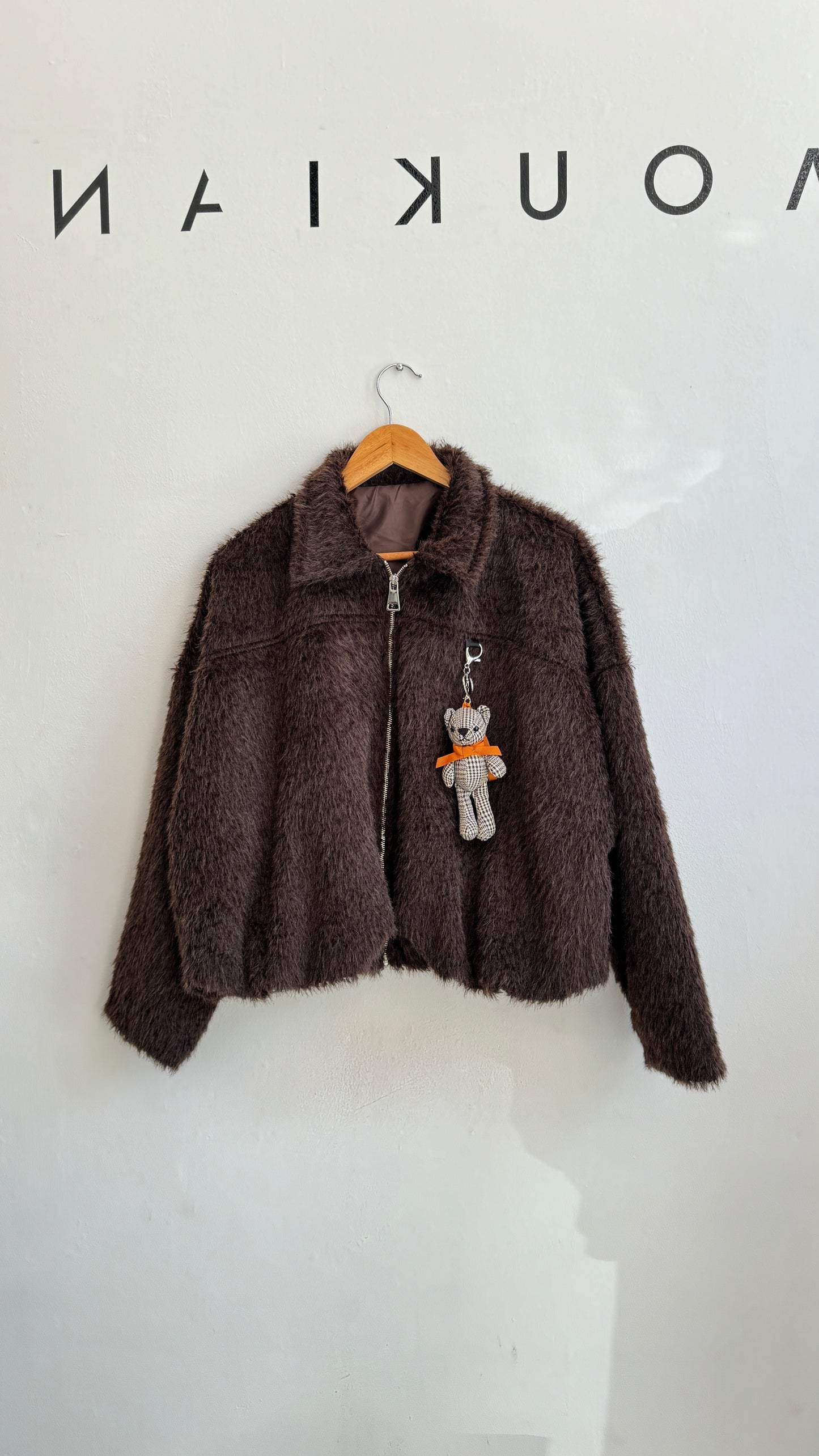 Fur Jacket in Brown