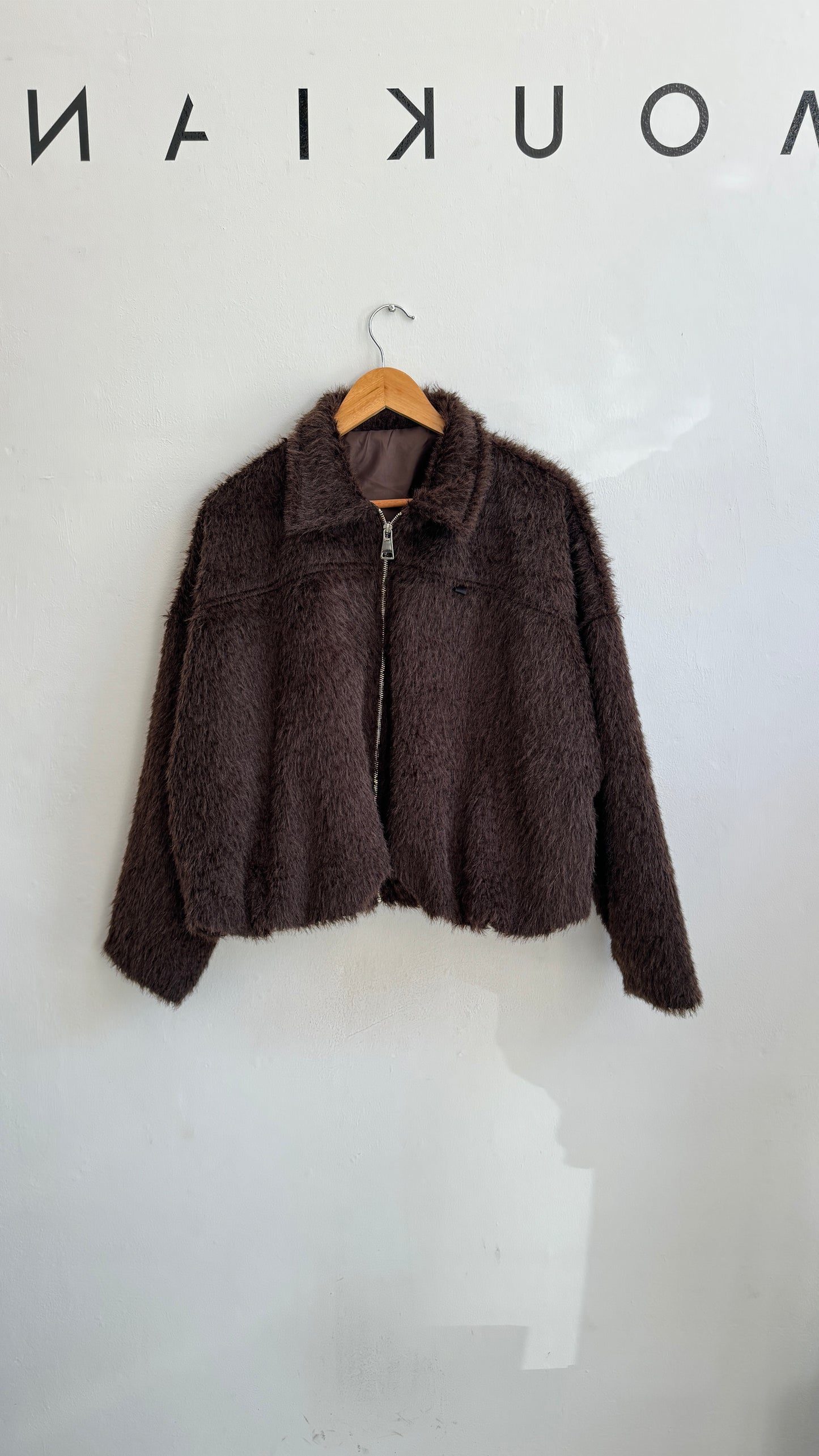 Fur Jacket in Brown