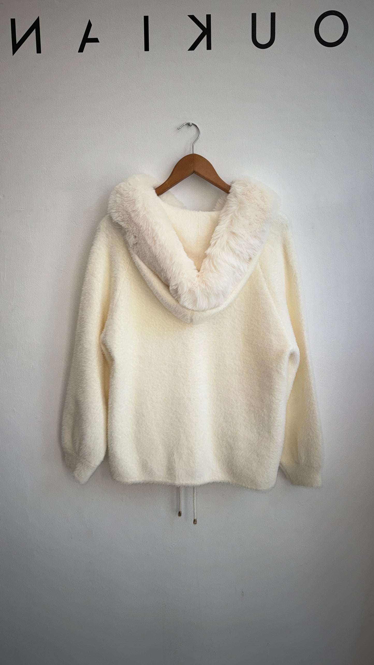 Cozy Fur Jacket in Cream