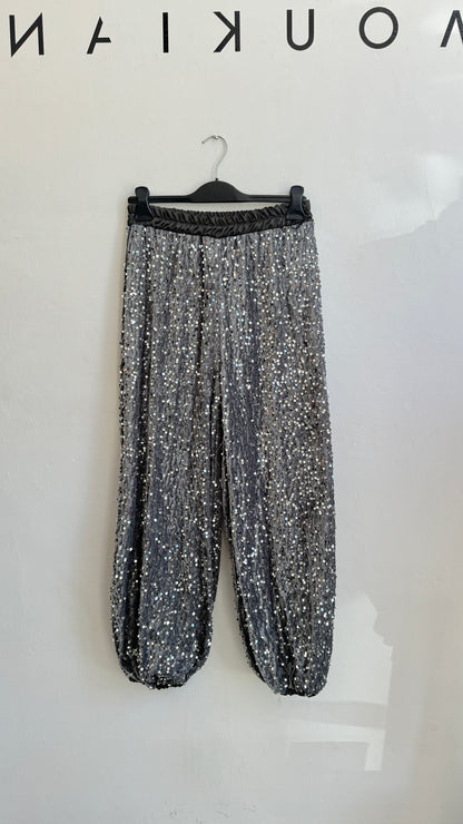 Velvet Set in Grey Sequin