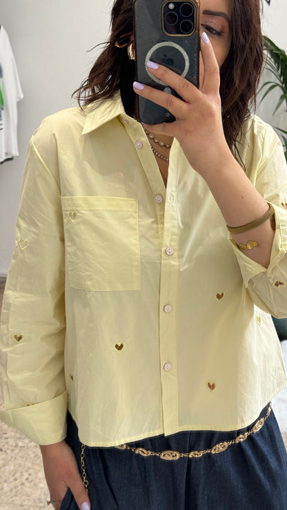 Love Shirt in Yellow