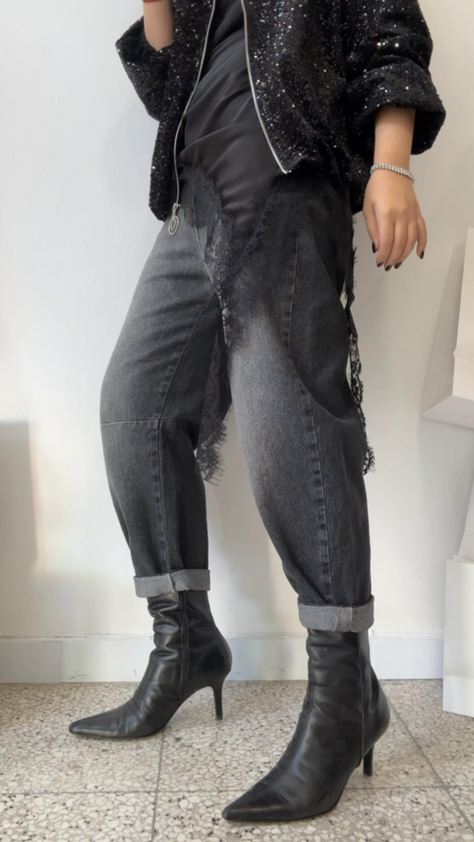 Jeans with Wash Effect