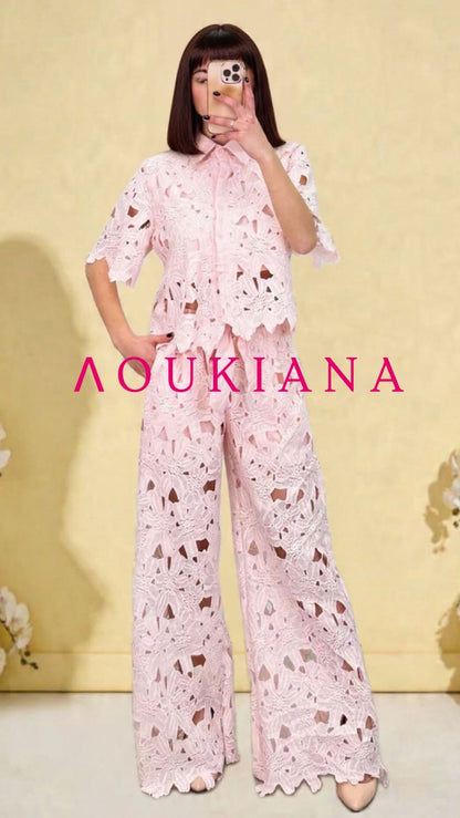 Lace Set in Pink