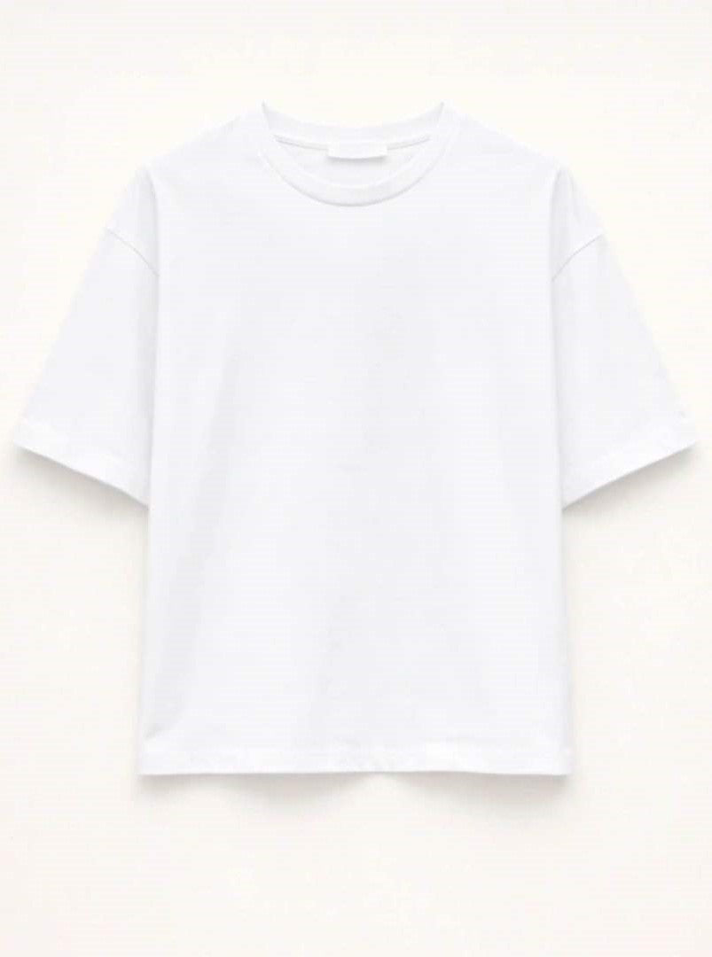 T-Shirt with SOLD OUT Back in White