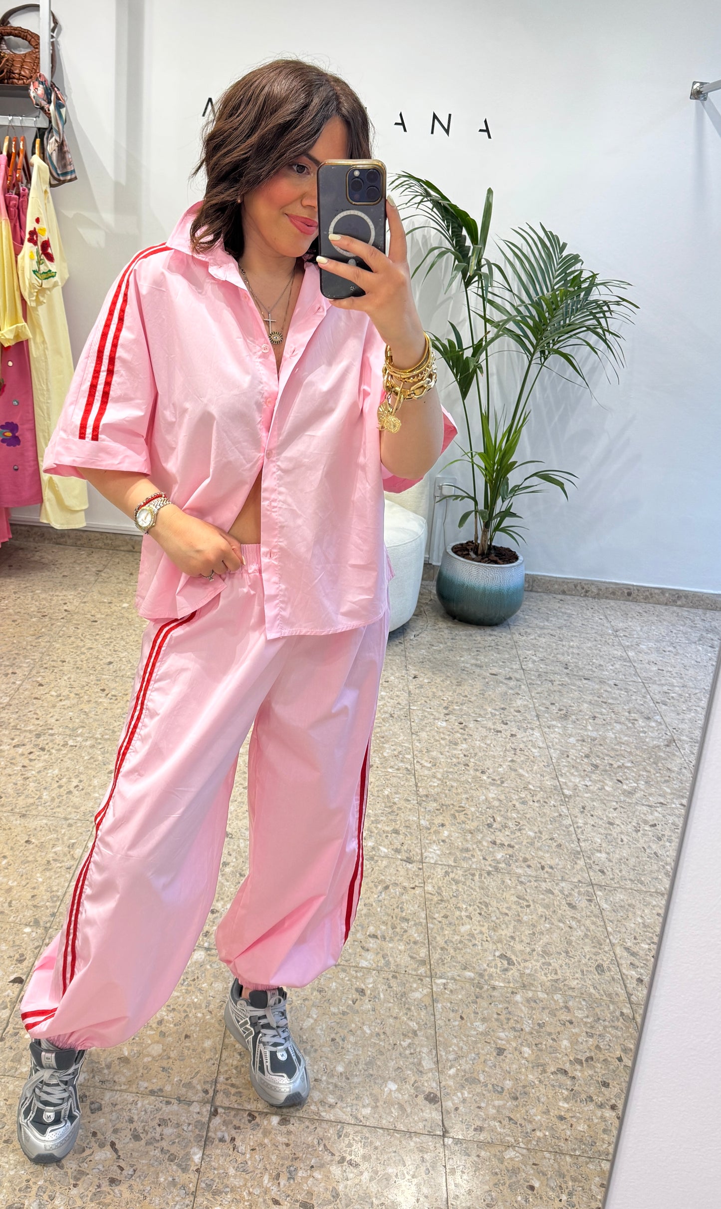 Relaxed Set in Pink
