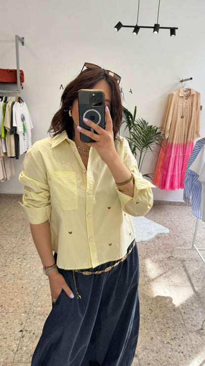 Love Shirt in Yellow