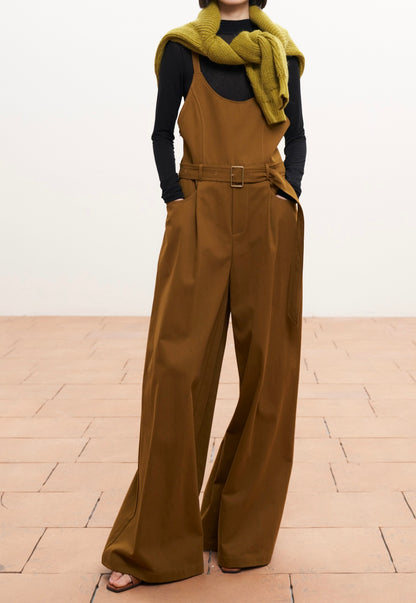 Chic Jumpsuit in Brown