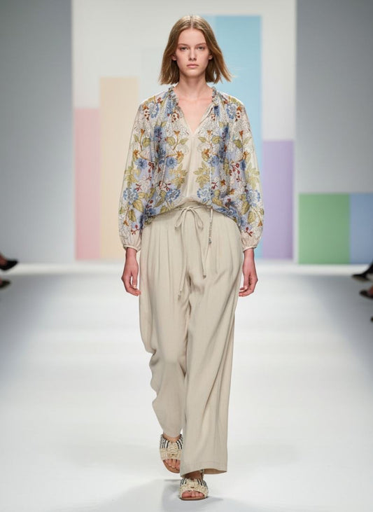 Spring Shirt in Floral Print