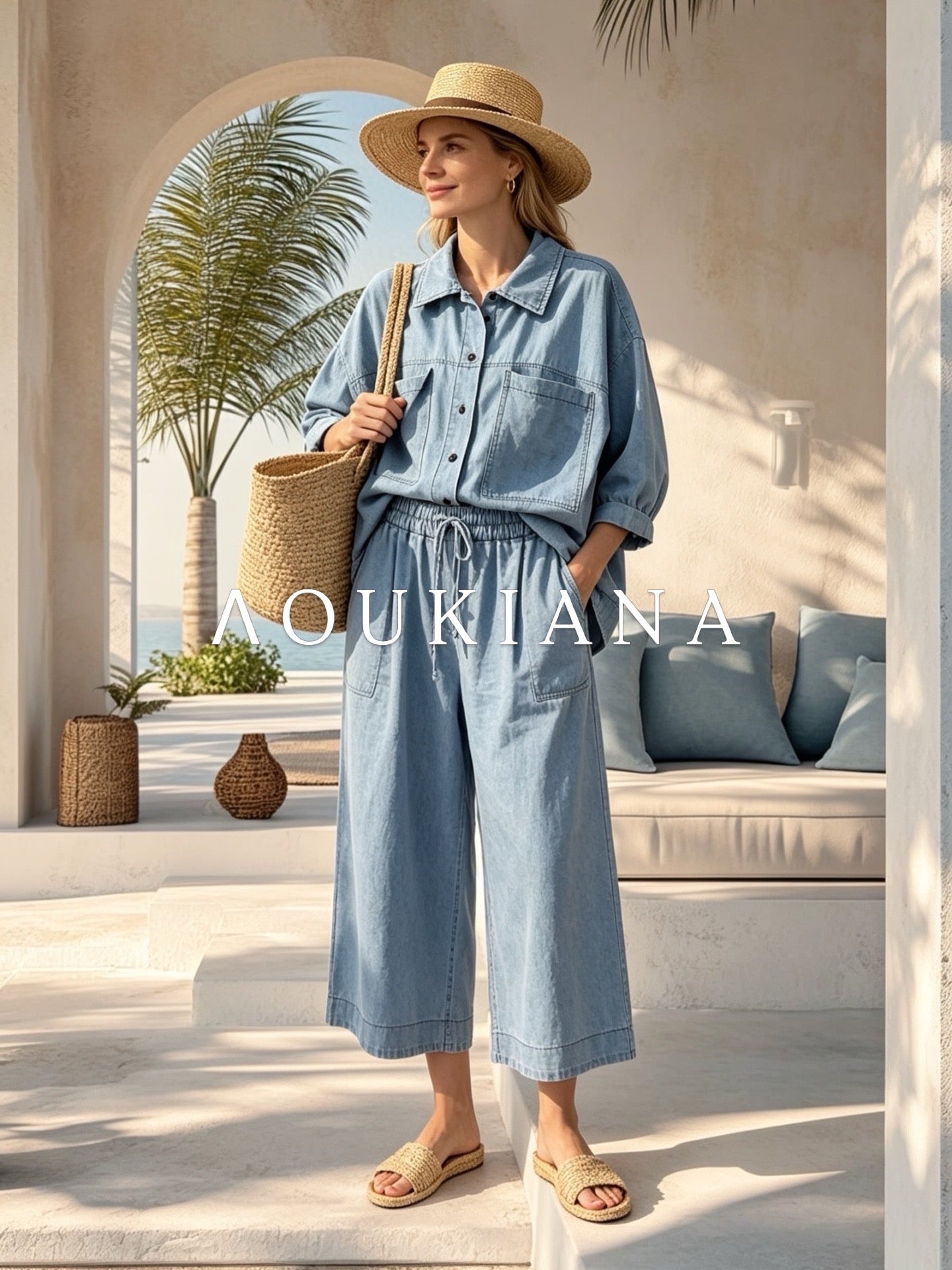 Denim Set in Blue