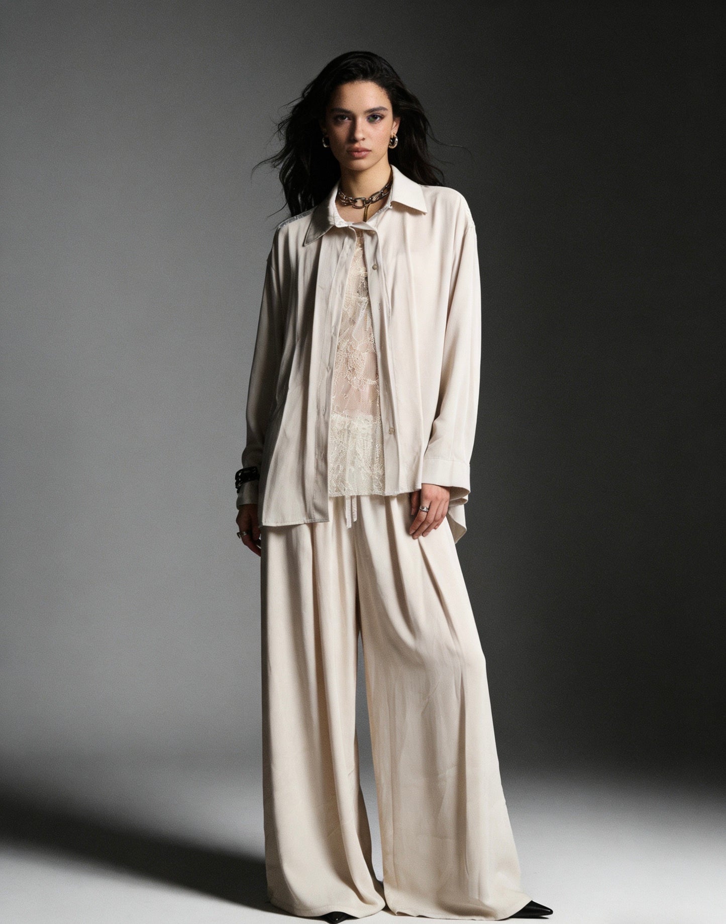 Relaxed Set in Cream