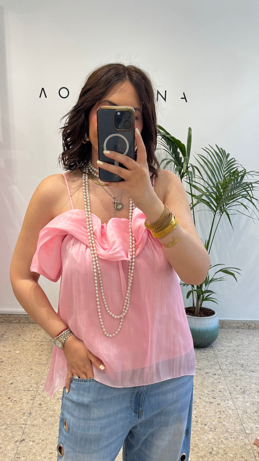 Double Layer Top in Pink