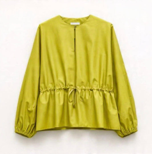 Top in Lime Green