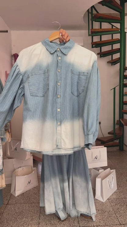 Relaxed Set in Denim