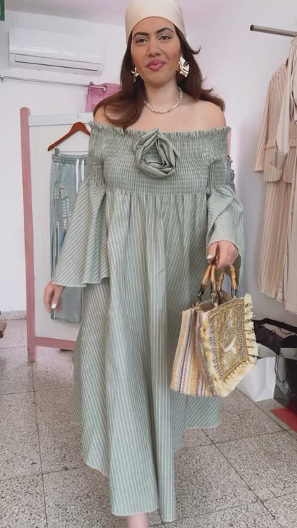 Midi Dress in Mint