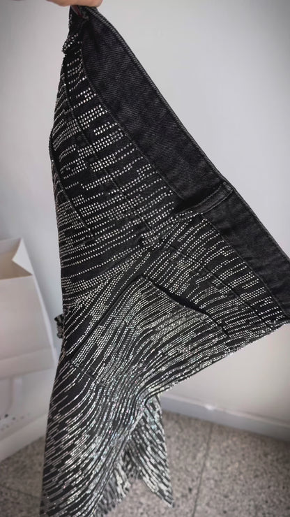 Sparkle Jeans in Black